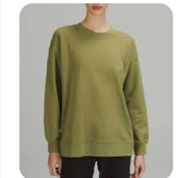 Lululemon Athletic Softstreme Crewneck Oversized Crew Size 2 - Picture 1 of 9